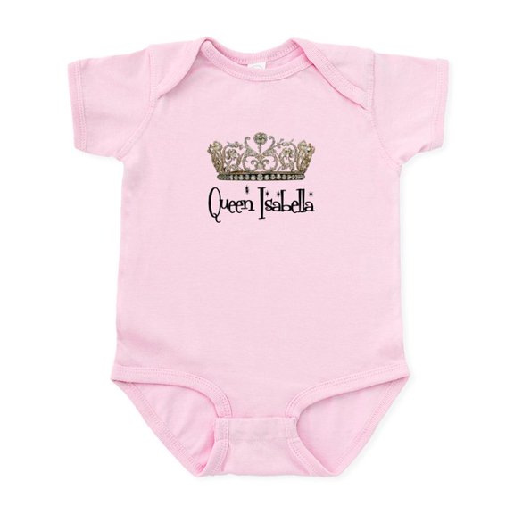 CafePress - Queen Isabella Infant Bodysuit - Baby Light Bodysuit, Size Newborn - 24 Months