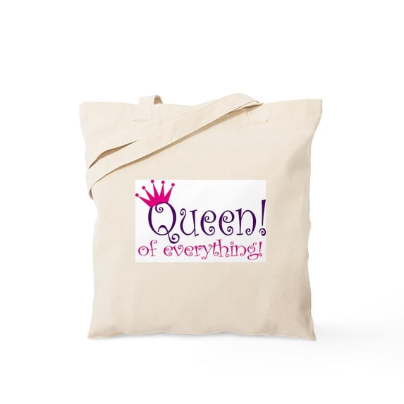 CafePress - Queen Of Everthing! Tote Bag - Unisex Canvas Tote Bag, Beige, 1-Piece