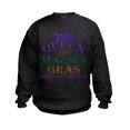 thumbnail image 1 of CafePress - Queen Of Mardis Gras Kids Sweatshirt - Kids Sweatshirt, Youth Crew Neck Sweatshirt, 1 of 4