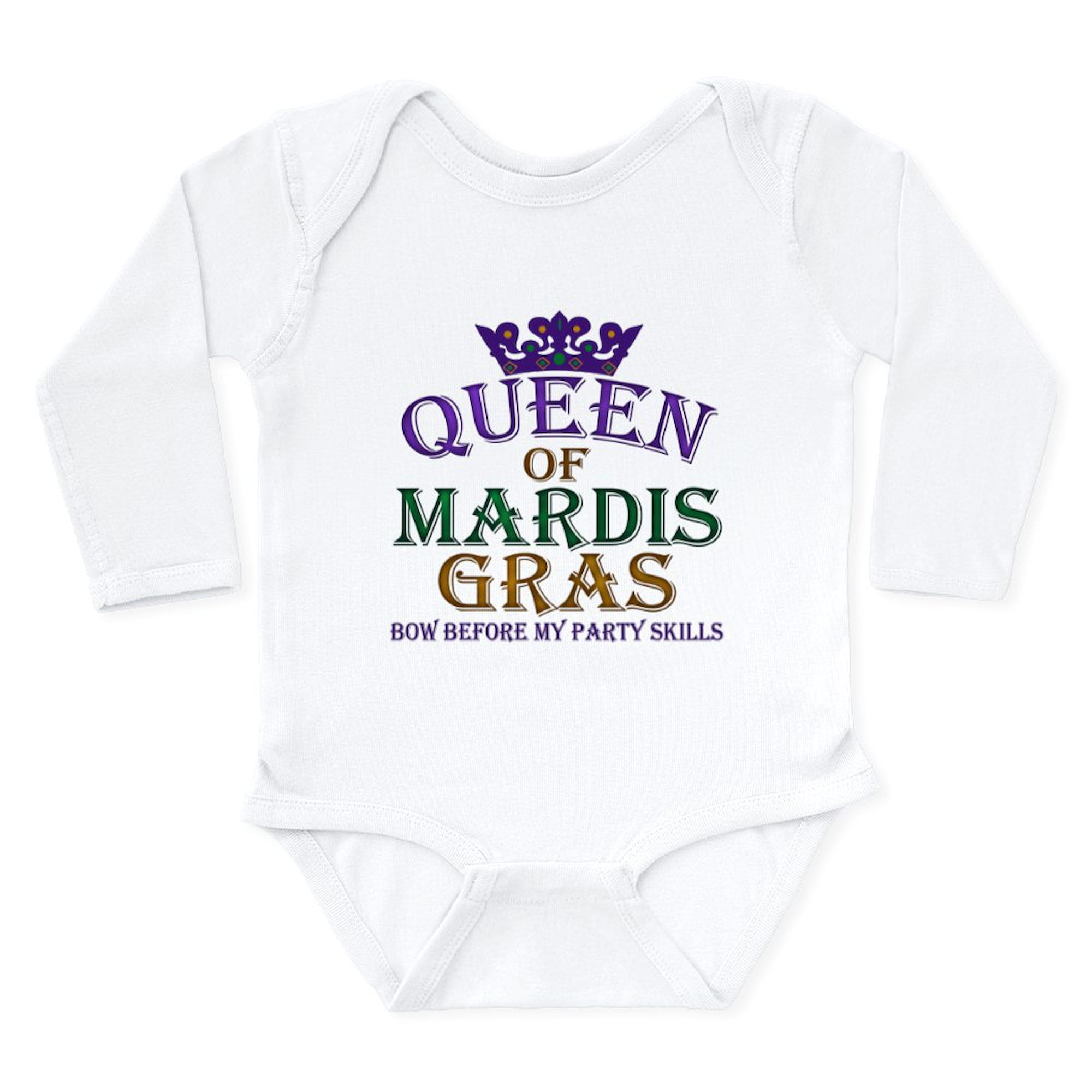 mardi gras baby cap