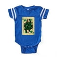 thumbnail image 1 of CafePress - Queen Of Shamrocks - Cute Infant Baby Football Bodysuit, 1 of 3