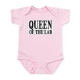 thumbnail image 1 of CafePress - Queen Of The Lab Infant Bodysuit - Baby Light Bodysuit, Size Newborn - 24 Months, 1 of 4