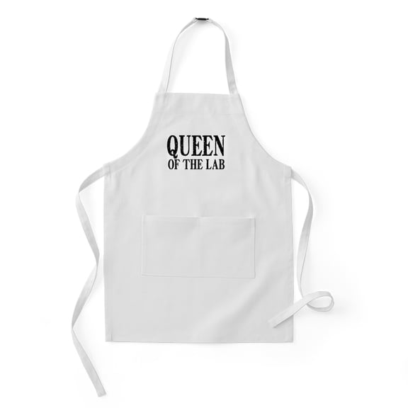 CafePress - Queen Of The Lab - Kids Apron
