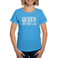 thumbnail image 1 of CafePress - Queen Of The Lab T Shirt - Women's Traditional Fit Dark T-Shirt, 1 of 4