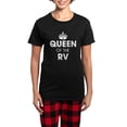 thumbnail image 1 of CafePress - Queen Of The RV Women's Dark Pajamas - Women's Short Sleeve Print T-Shirt and Pants Dark Cotton Pajama Set, 1 of 7