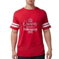thumbnail image 1 of CafePress - Queens Are Born In February 29Th T Shirt - Mens Football Shirt, 1 of 4