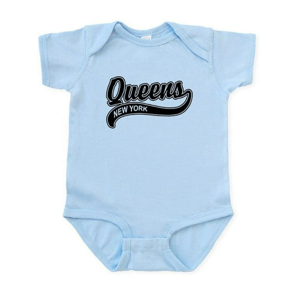 CafePress - Queens New York Infant Bodysuit - Baby Light Bodysuit, Size Newborn - 24 Months