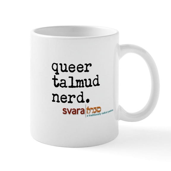 CafePress - Queer Talmud Nerd Mugs - 11 oz Ceramic Mug - Novelty Coffee Tea Cup