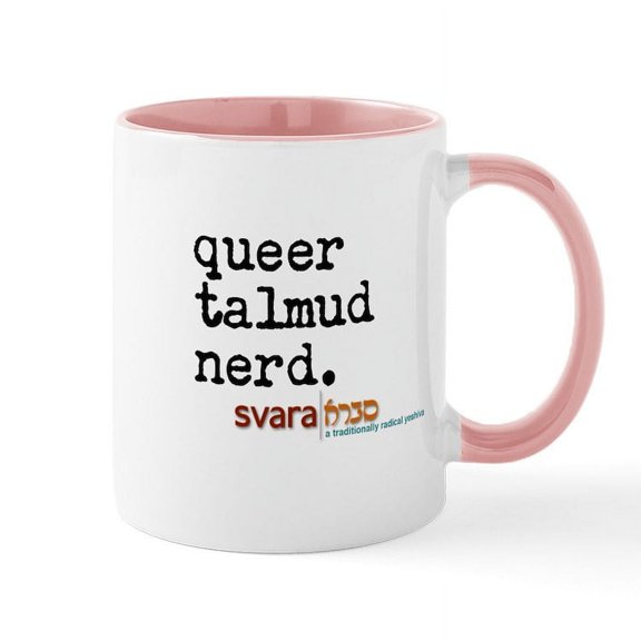 CafePress - Queer Talmud Nerd Mugs - 11 oz Ceramic Mug - Novelty Coffee Tea Cup