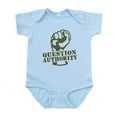 thumbnail image 1 of CafePress - Question Authority Infant Bodysuit - Baby Light Bodysuit, Size Newborn - 24 Months, 1 of 4
