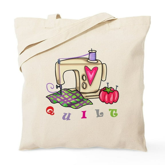 CafePress - Quilt Tote Bag - Unisex Canvas Tote Bag, Beige, 1-Piece