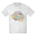 thumbnail image 1 of CafePress - Quilter's Brain Kids Light T Shirt - Light T-Shirt Kids XS-XL, 1 of 4