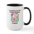 thumbnail image 1 of CafePress - Quilting Phd Large Mug - 15 oz Ceramic Large White Novelty Mug, 1 of 4