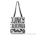thumbnail image 1 of CafePress - Quincy California - Polyester Tote Bag 16"x16", 1 of 5