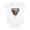 thumbnail image 1 of CafePress - RACK 'EM! Infant Creeper - Baby Light Bodysuit, Size Newborn - 24 Months, 1 of 4