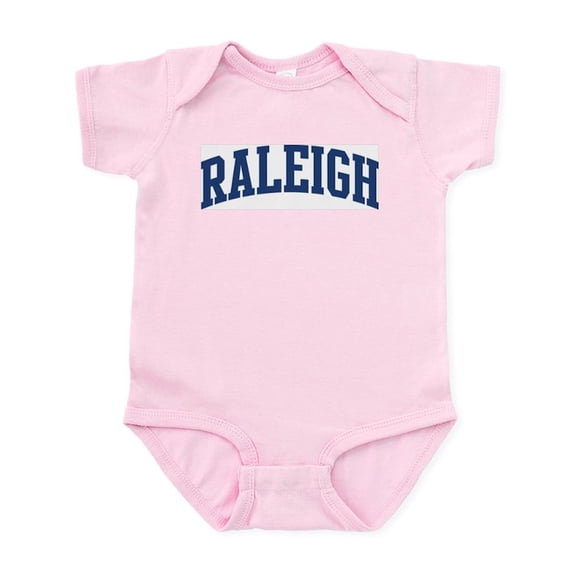 CafePress - RALEIGH Design (Blue) Infant Bodysuit - Baby Light Bodysuit, Size Newborn - 24 Months