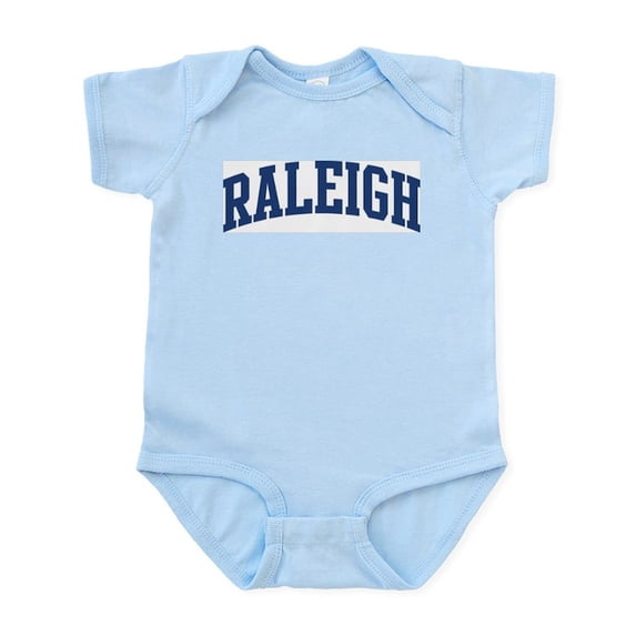 CafePress - RALEIGH Design (Blue) Infant Bodysuit - Baby Light Bodysuit, Size Newborn - 24 Months