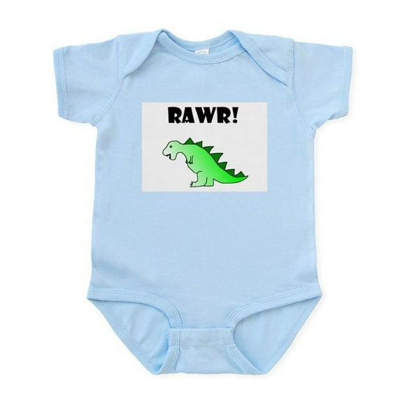CafePress - RAWR! Infant Bodysuit - Baby Light Bodysuit, Size Newborn - 24 Months
