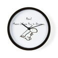 thumbnail image 1 of CafePress - RAWR! Means I Love You In Dinosaur - Unique Decorative 10" Wall Clock, 1 of 5