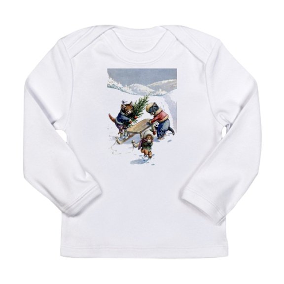 CafePress - READY FOR CHRISTMAS Long Sleeve Infant T Shirt - Long Sleeve Infant T-Shirt