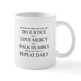 thumbnail image 1 of CafePress - REEDOJUSTICE Mugs - 11 oz Ceramic Mug - Novelty Coffee Tea Cup, 1 of 4