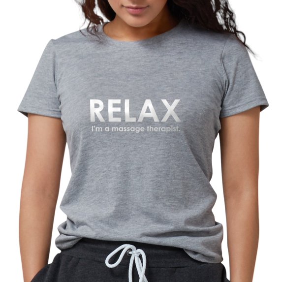CafePress - RELAX MT Women's Dark T Shirt - Womens Tri-blend T-Shirt