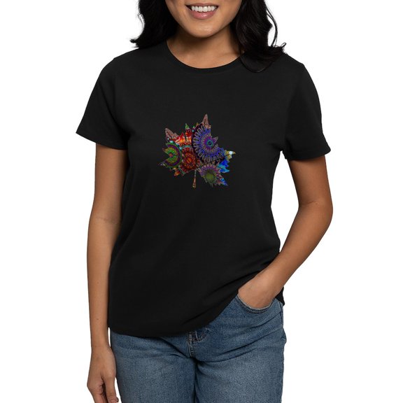CafePress - REVEALING THE PATH T Shirt - Women's Traditional Fit Dark T-Shirt