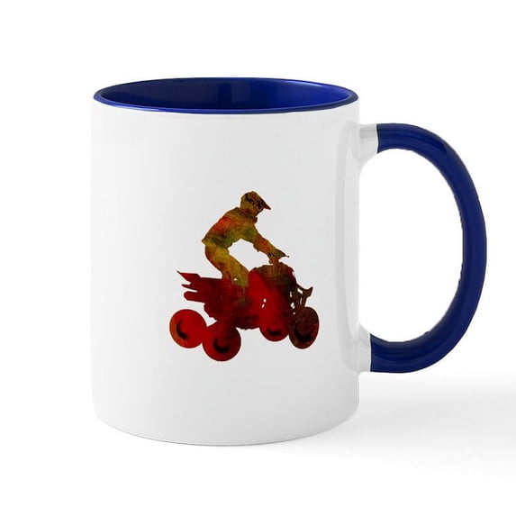 CafePress - RIDE Mugs - 11 oz Ceramic Mug - Novelty Coffee Tea Cup