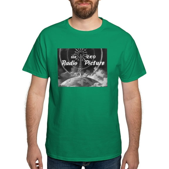 CafePress - RKO Radio Pictures T Shirt - Men's Classic Graphic Cotton T-Shirt