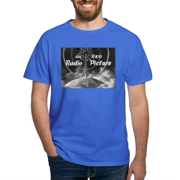 CafePress - RKO Radio Pictures T Shirt - Men's Classic Graphic Cotton T-Shirt