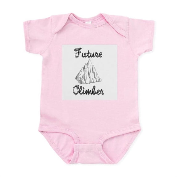 CafePress - ROCK CLIMBING Infant Bodysuit - Baby Light Bodysuit, Size Newborn - 24 Months