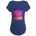 thumbnail image 1 of CafePress - ROTHKO PINK BLUE PEACH Maternity Dark T Shirt - Maternity Dark T-Shirt, 1 of 3