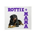 thumbnail image 1 of CafePress - ROTTIE MAMA Throw Blanket - Soft Fleece Throw Blanket, 50"x60" for All Ages, 1 of 2