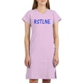 thumbnail image 1 of CafePress - RSTLNE Ash Grey T Shirt - Women's Nightshirt, 1 of 4