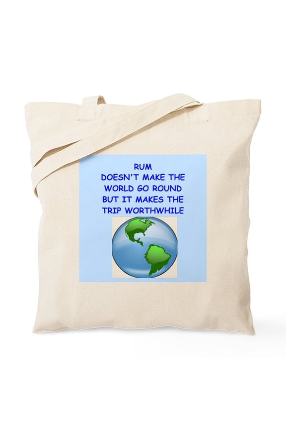 - RUM Tote Bag - Unisex Canvas Tote Bag, Beige, 1-Piece