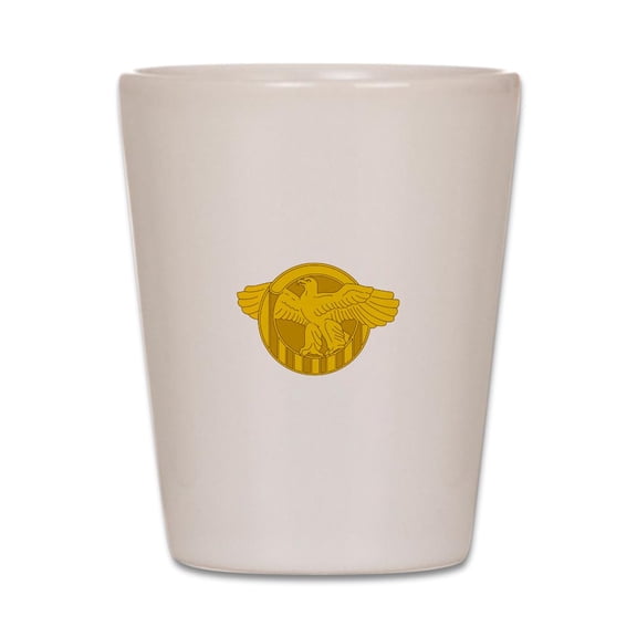 CafePress - RUPTURED DUCK WWII - White Shot Glass, Unique and Funny Shot Glass