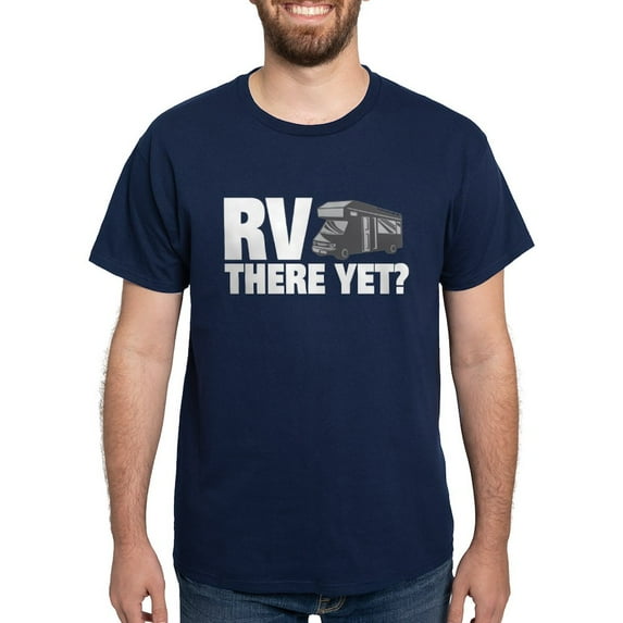 CafePress - RV There Yet? T Shirt - Men's Classic Graphic Cotton T-Shirt