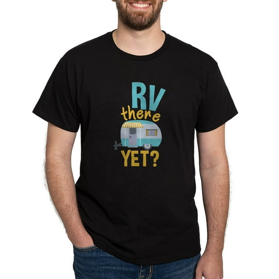 CafePress - RV There Yet? T Shirt - Men's Classic Graphic Cotton T-Shirt