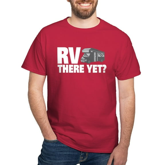 CafePress - RV There Yet? T Shirt - Men's Classic Graphic Cotton T-Shirt
