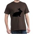 thumbnail image 1 of CafePress - Rabbit Dark T Shirt - Men's Classic Graphic Cotton T-Shirt, 1 of 4