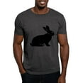 thumbnail image 1 of CafePress - Rabbit Dark T Shirt - Men's Classic Graphic Cotton T-Shirt, 1 of 4
