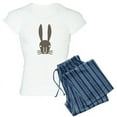 thumbnail image 1 of CafePress - Rabbit Face Women's Light Pajamas - Women's Short Sleeve Print T-Shirt and Pants Light Cotton Pajama Set, 1 of 4