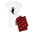 thumbnail image 1 of CafePress - Rabbit Hand Shadow - Women's Light Pajamas, 1 of 1