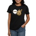 thumbnail image 1 of CafePress - Rabbit Meh Women's Classic T Shirt - Women's Traditional Fit Dark T-Shirt, 1 of 4