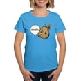 thumbnail image 1 of CafePress - Rabbit Meh Women's Classic T Shirt - Women's Traditional Fit Dark T-Shirt, 1 of 4