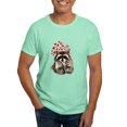 thumbnail image 1 of CafePress - Raccoon Blowing Kisses Cute Animal Love T Shirt - Men's Classic Graphic Cotton T-Shirt, 1 of 4