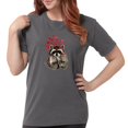 thumbnail image 1 of CafePress - Raccoon Blowing Kisses Cute Animal Love T Shirt - Womens Comfort Colors® Shirt, 1 of 4