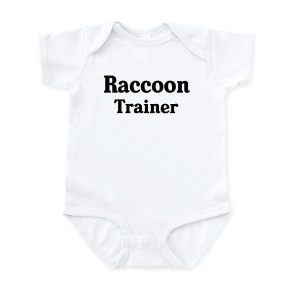 CafePress - Raccoon Trainer Infant Bodysuit - Baby Light Bodysuit, Size Newborn - 24 Months