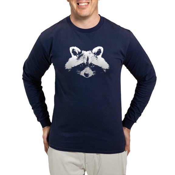 CafePress - Raccoon1 T Long Sleeve T Shirt - Long Sleeve Dark T-Shirt