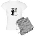 thumbnail image 1 of CafePress - Raccoons Wedding - Women's Light Pajamas, 1 of 4